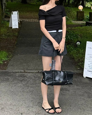 Big tote shoulder bag