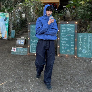 (Unisex) 2-way String Mountain Parka
