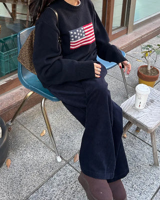 (Unisex) Vintage American Knit Sweater
