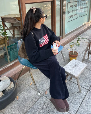 (Unisex) Vintage American Knit Sweater