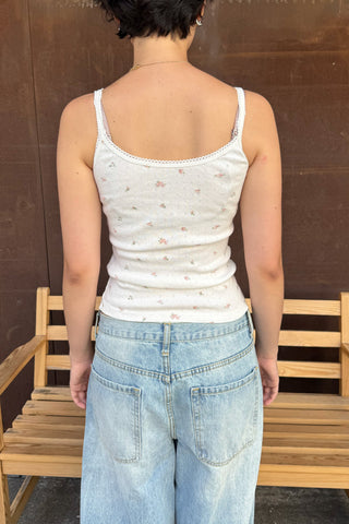 Skylar Floral Lace Tank Top