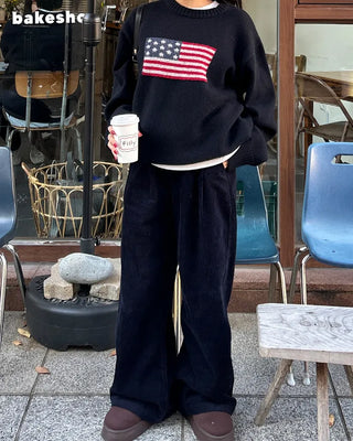 (Unisex) Vintage American Knit Sweater