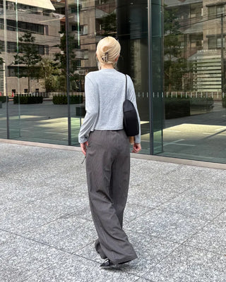 Basic camisole cardigan set