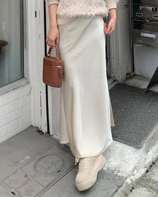 Satin Mermaid Long Skirt