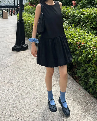 Rochelle Dot See-Through Flat Shoes