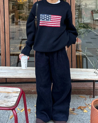 (Unisex) Vintage American Knit Sweater