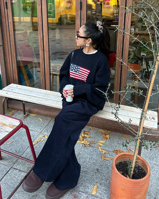 (Unisex) Vintage American Knit Sweater