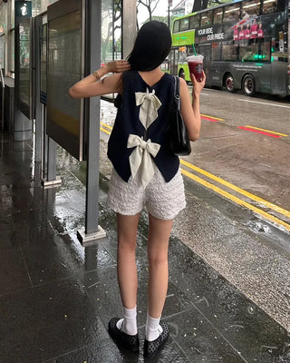 Shirred shorts