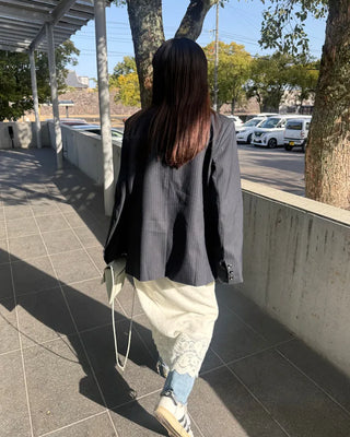 Pinstripe Welt Pocket Jacket