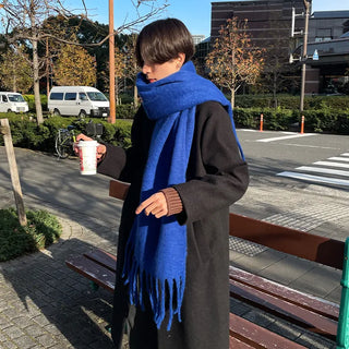 Basic Tassel Scarf