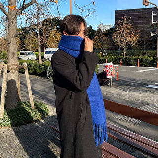 Basic Tassel Scarf