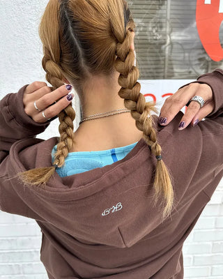 (ORIGINAL) Oversized Double Zip Hoodie (Fleece Lined)