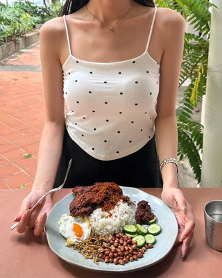 Polka dot camisole