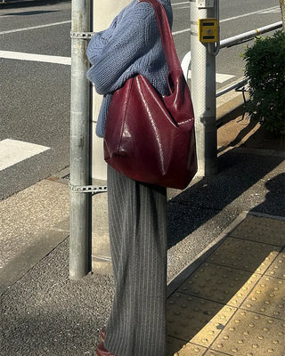 (Unisex) Drop Shoulder Low Gauge Sweater