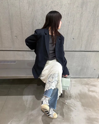 Pinstripe Welt Pocket Jacket