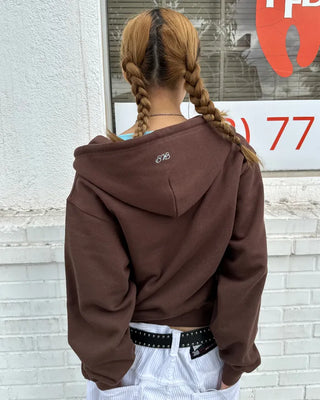 (ORIGINAL) Oversized Double Zip Hoodie (Fleece Lined)