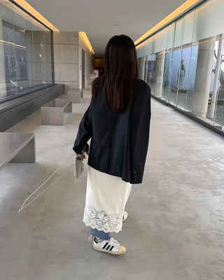 Pinstripe Welt Pocket Jacket