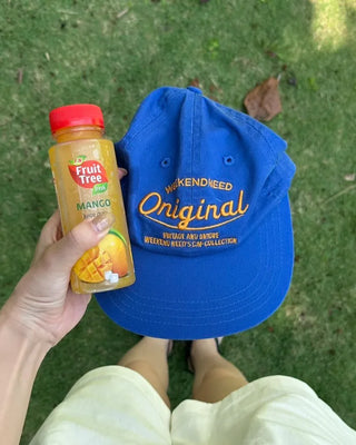 Original lettering camp cap