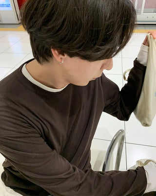 Semi-Clop Fit Round Long Sleeve T-Shirt