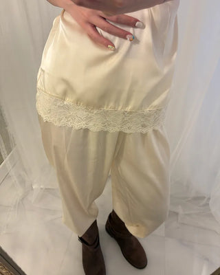Lace Tank & Pants Lingerie Set