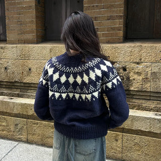 Nordic Round Knit