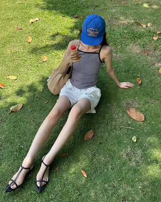 Original lettering camp cap