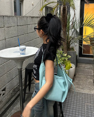 Shoulder strap tote bag