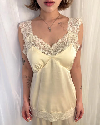 Lace Tank & Pants Lingerie Set