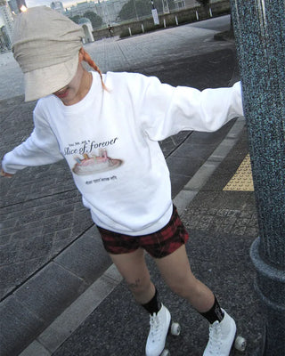 [1st Re-release] (ORIGINAL) Sweet Cake Brushed Fleece Sweatshirt