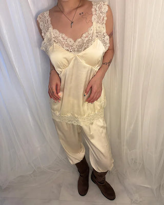Lace Tank & Pants Lingerie Set