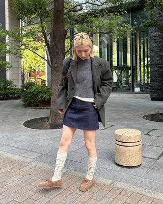 Ribbed Over-Knee Socks