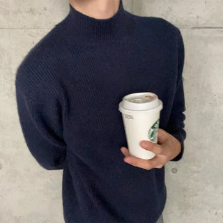 Basic Half-Neck Knit
