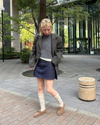 Ribbed Over-Knee Socks
