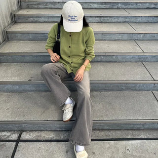 Lettering Stitch Cap