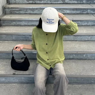 Lettering Stitch Cap