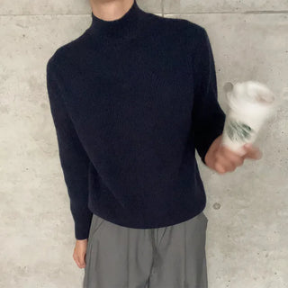 Basic Half-Neck Knit