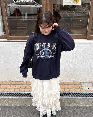 Logo print sweatshirt