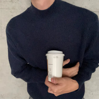 Basic Half-Neck Knit
