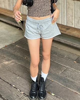Cut-off very short sweatpants