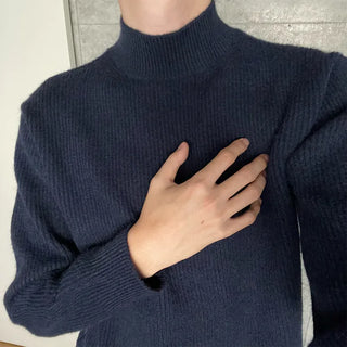 Basic Half-Neck Knit