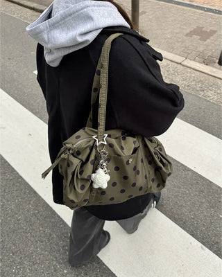 Dot Round Shoulder Bag