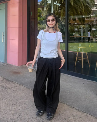 (Unisex) Cotton Parachute Pants