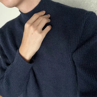 Basic Half-Neck Knit