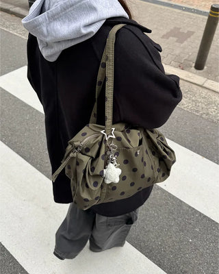 Dot Round Shoulder Bag