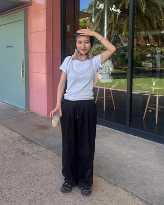 (Unisex) Cotton Parachute Pants