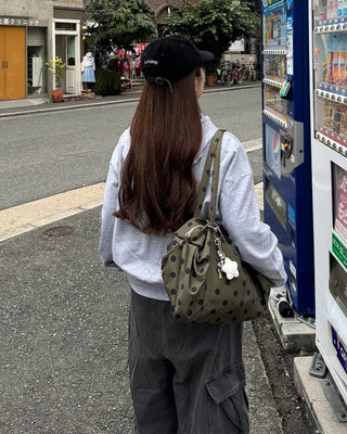 Dot Round Shoulder Bag