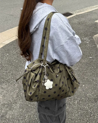 Dot Round Shoulder Bag