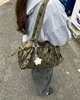 Studded Vintage Hooded Zip-Up