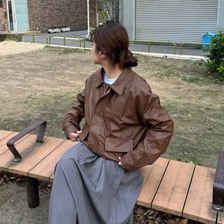 Oversized bomber jacket