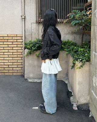 Suede-like pocket belt